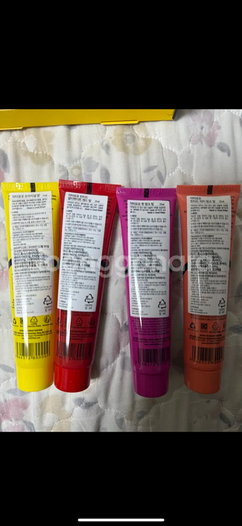 닥터포포 립밤 25ml 오리지널 + 레드 + 피치핑크--3
