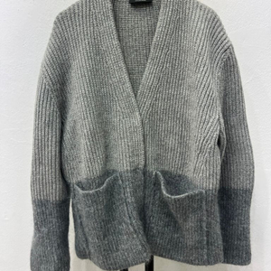 정품) 랑방 한섬 오버핏 니트 가디건 F
