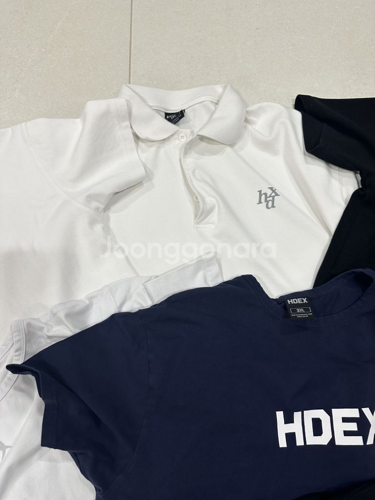 hdex 머슬핏 반팔 9종류--2