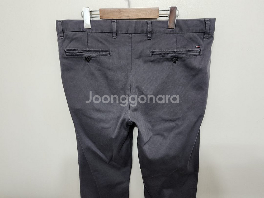 (37) 타미힐피거 면바지 스판 빅사이즈 토미 치노팬츠--6