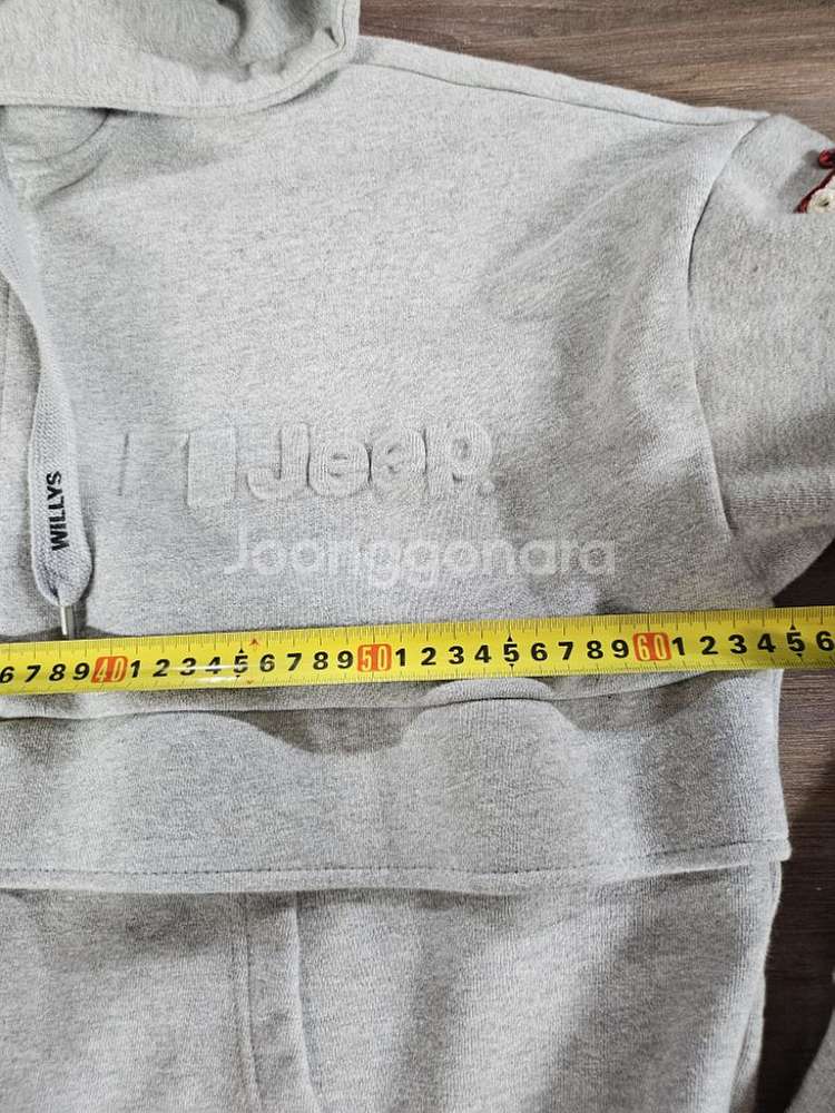 71Jeep 짚업 후드티 회색..남여가능--6