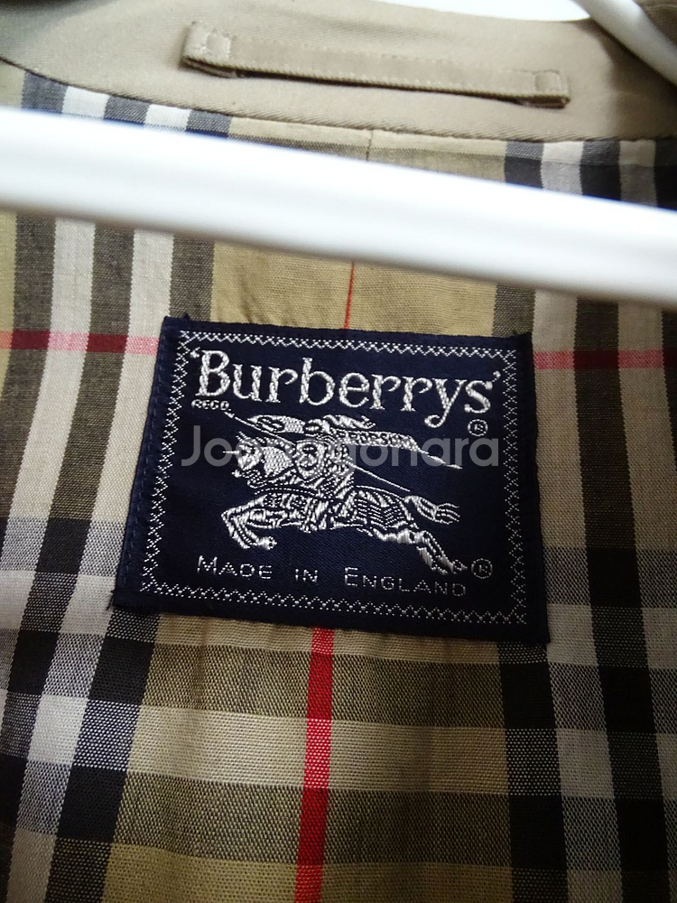 버버리(Burberrys) 빈티지 트렌치코트 체크--7