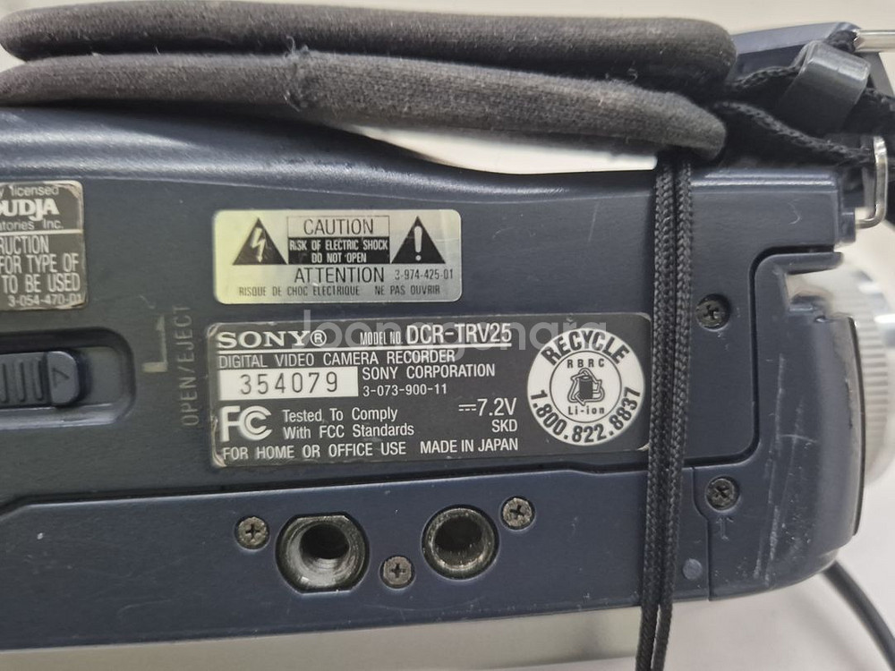 소니 6mm 캠코더DCR TRV-25--3