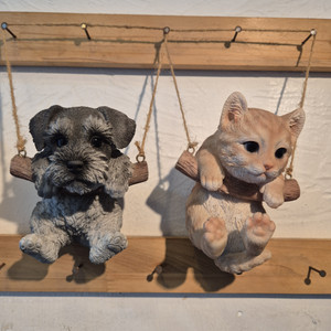 강아지&고양이 장식품