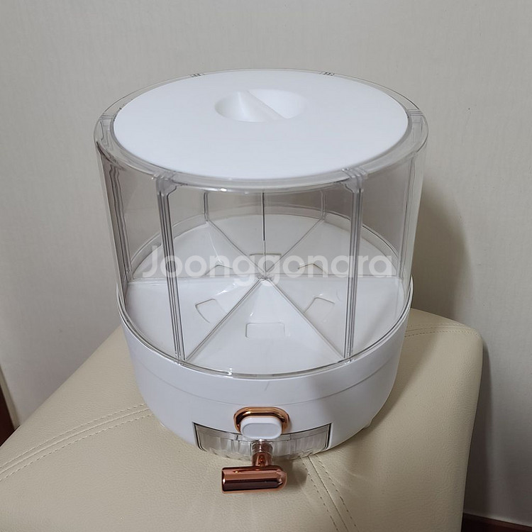 회전식 곡물 디스펜서(쌀통)--1