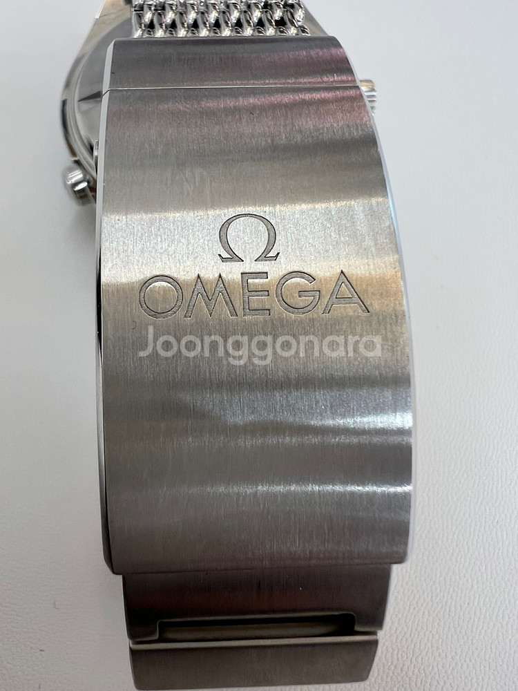 오메가 씨마스터 플래닛오션 스틸 매쉬스트랩 45.5mm--5