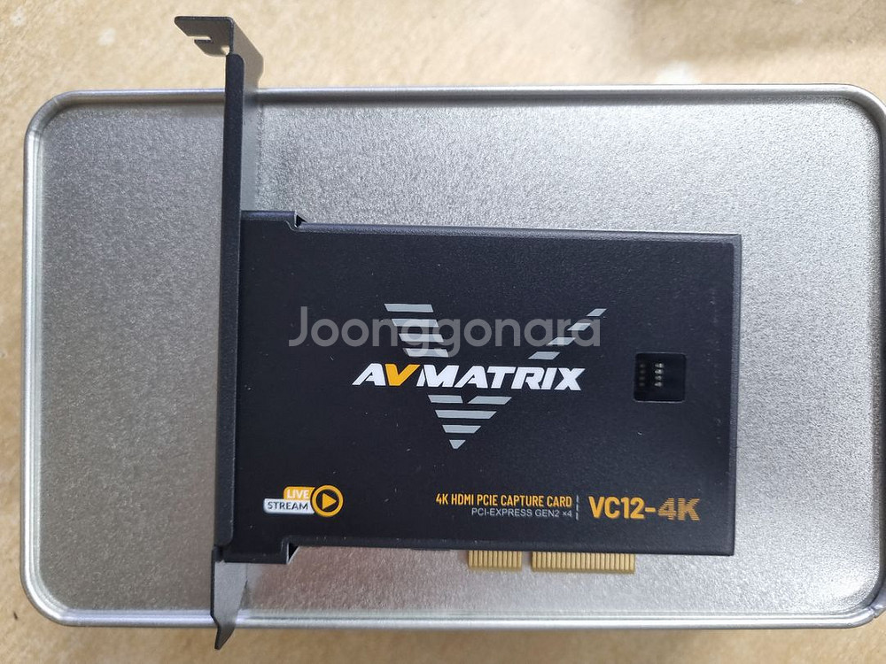 AVMATRIX VC12-4K live 캡쳐 보드--1