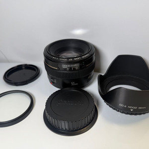 캐논 ef 50mm f1.4 찀사 단렌즈 여친렌즈