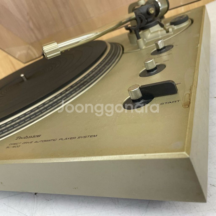 Technics 레코드 플레이어 SL-1600 턴테이블--4