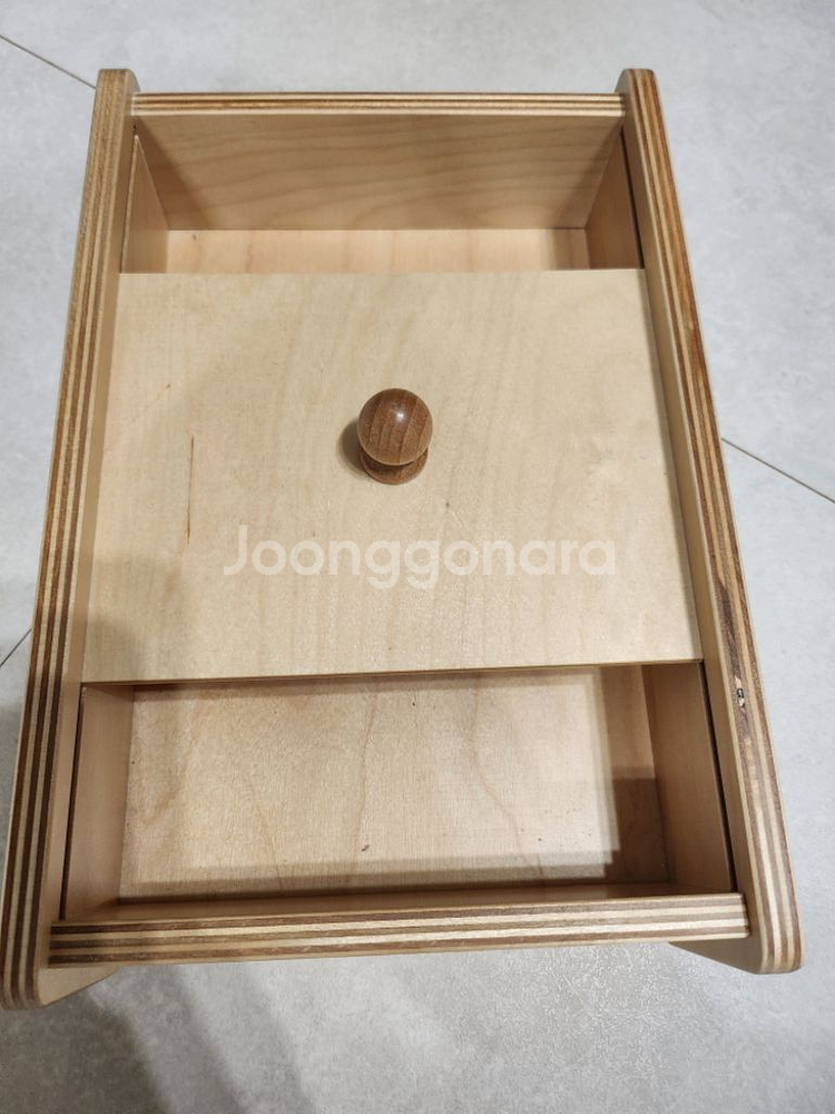 키즈에이원/몬테소리/교구/토들러/움직이는 뚜껑상자--1