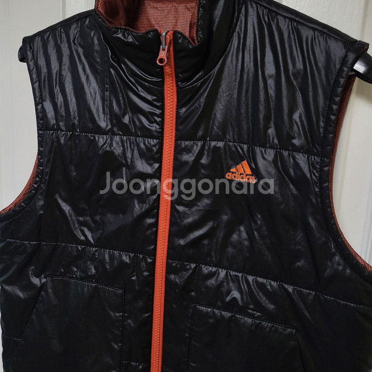 [무료배송] 아디다스 경량패딩조끼 95-100 남여블랙--3