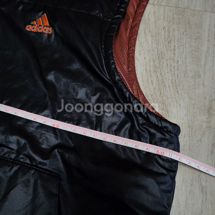 [무료배송] 아디다스 경량패딩조끼 95-100 남여블랙--6