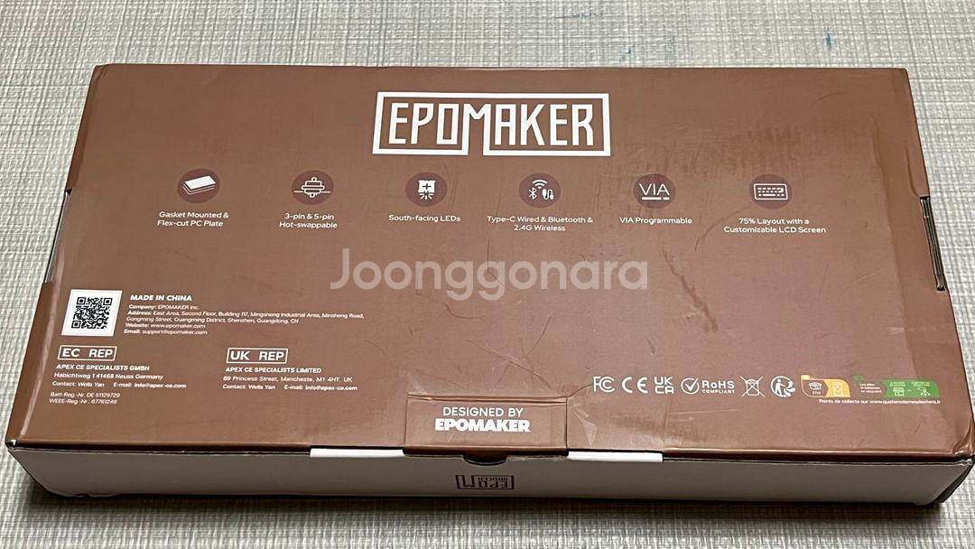 에포메이커 TH80 pro v2 VIA 기계식키보드--1