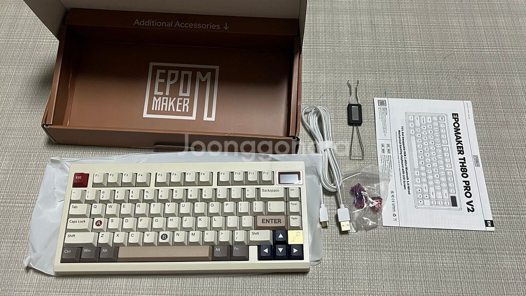 에포메이커 TH80 pro v2 VIA 기계식키보드--3