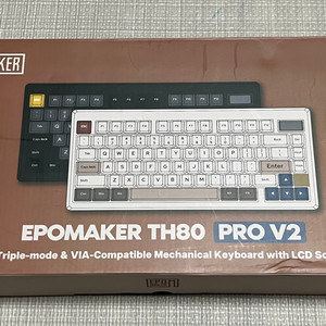 에포메이커 TH80 pro v2 VIA 기계식키보드