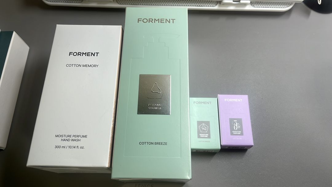 포맨트 코튼메모리 핸드워시 코튼브리즈 퍼퓸 바디 샤워