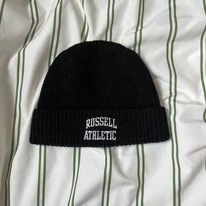 RUSSELL 러셀 숏비니 골지 (블랙)