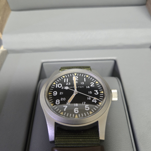 해밀턴 카키필드 메카니컬 38mm