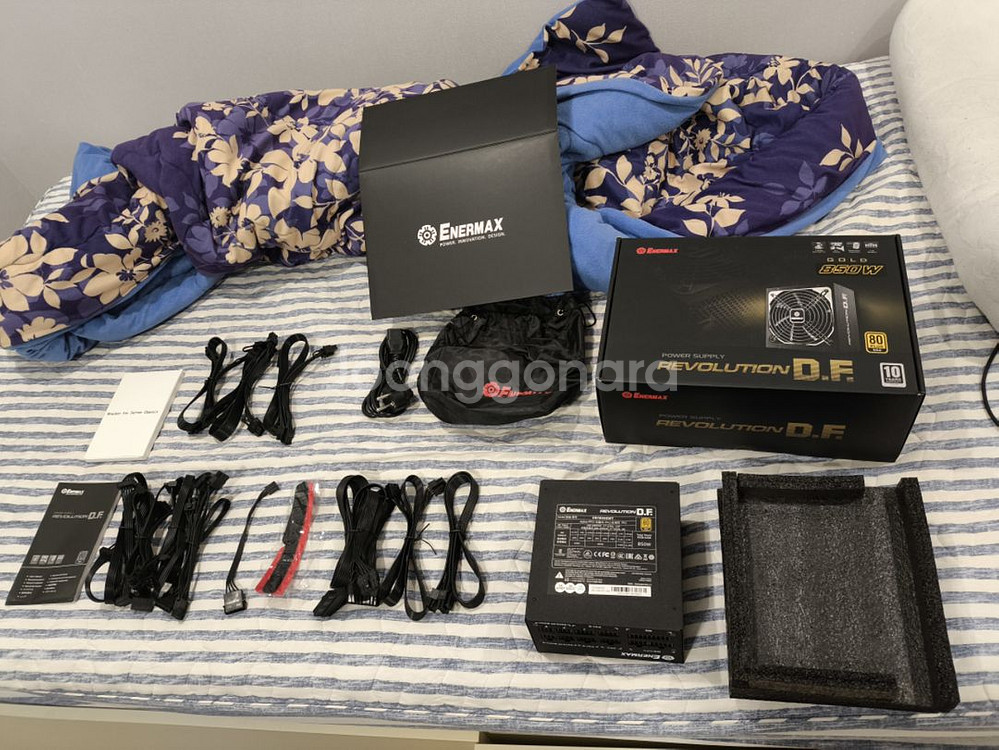 에너맥스 850w gold 풀모듈러 파워--0