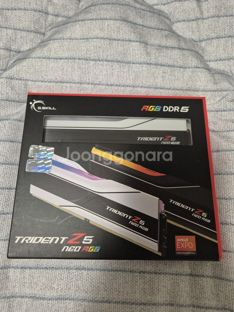 지스킬 튜닝램 ddr5 cl30 6000 64g 화이트--0
