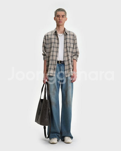 벨리에 치코셔츠 헤이즈베이지m--1