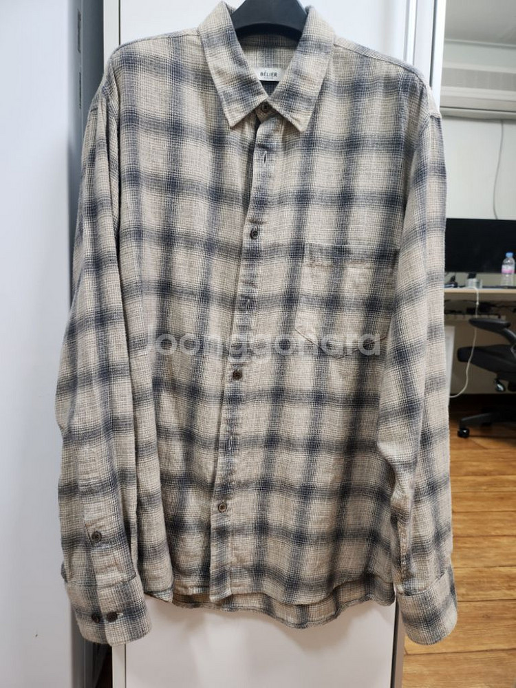 벨리에 치코셔츠 헤이즈베이지m--3