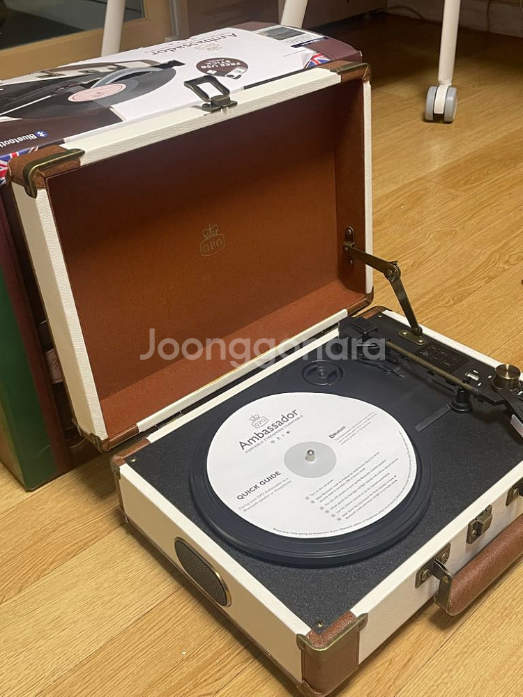 GPO Ambassador LP 엘피플레이어 턴테이블--0