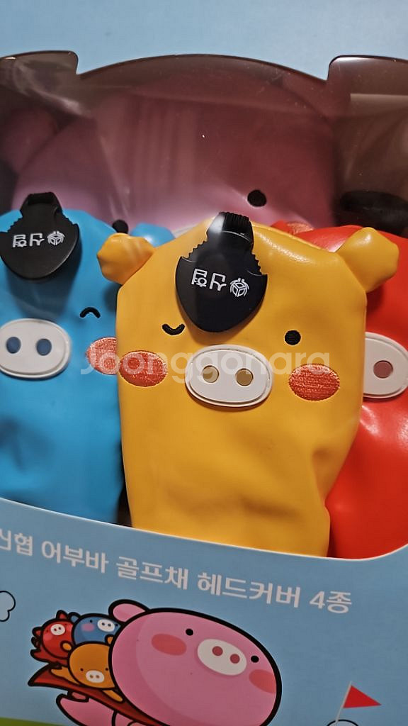 어부바인형 슬의생 골프채 헤드커버4종--1