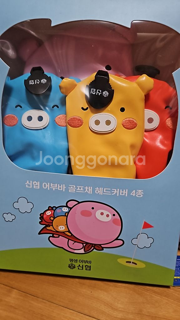 어부바인형 슬의생 골프채 헤드커버4종--0