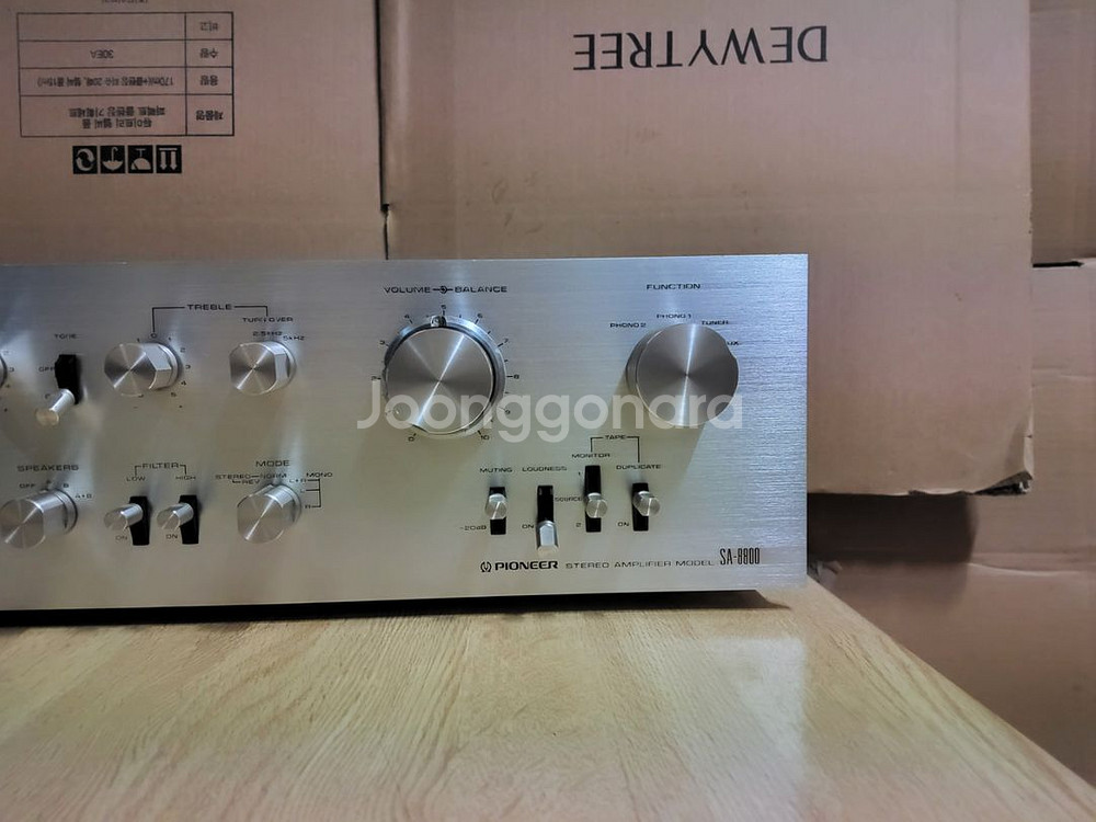 파이오니아 인티앰프 SA 8800 2호 (오디오 스피커--2