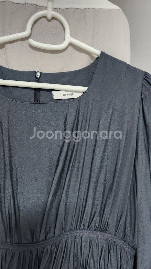 리린 실켓 봉단 셔링 여성스러운 데일리 원피스--1