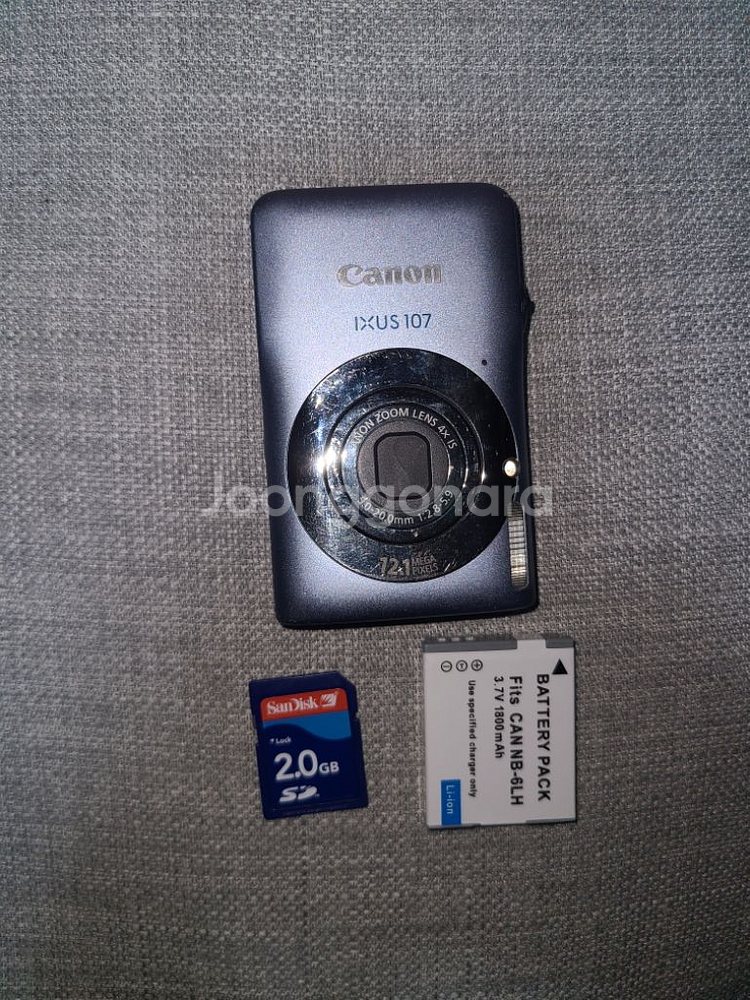 캐논 IXUS 107 디지털카메라--0