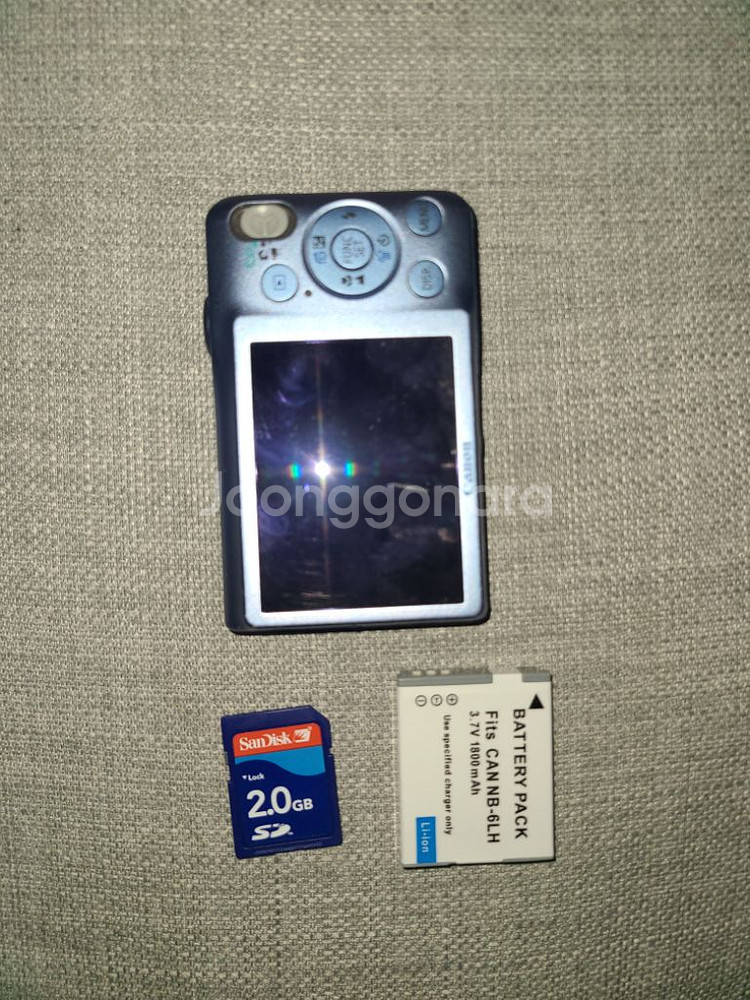 캐논 IXUS 107 디지털카메라--1