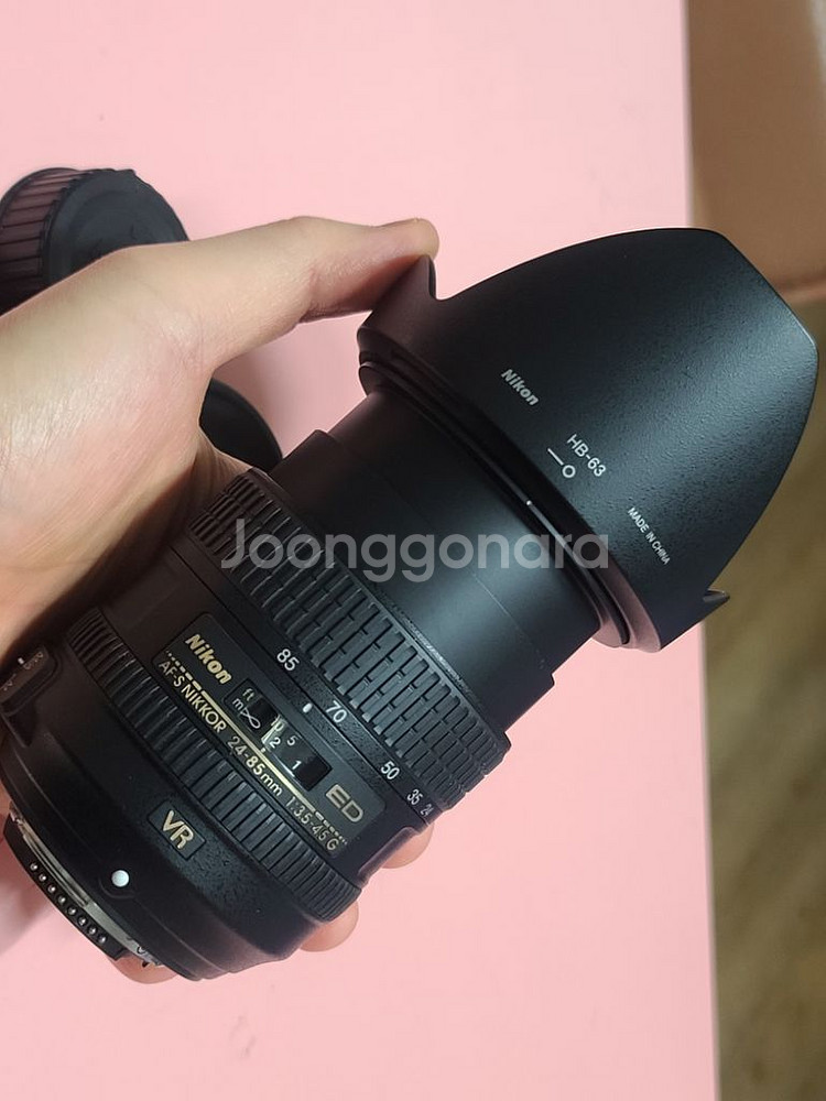 니콘 AF-S 24-85 ED VR 깨끗함--8