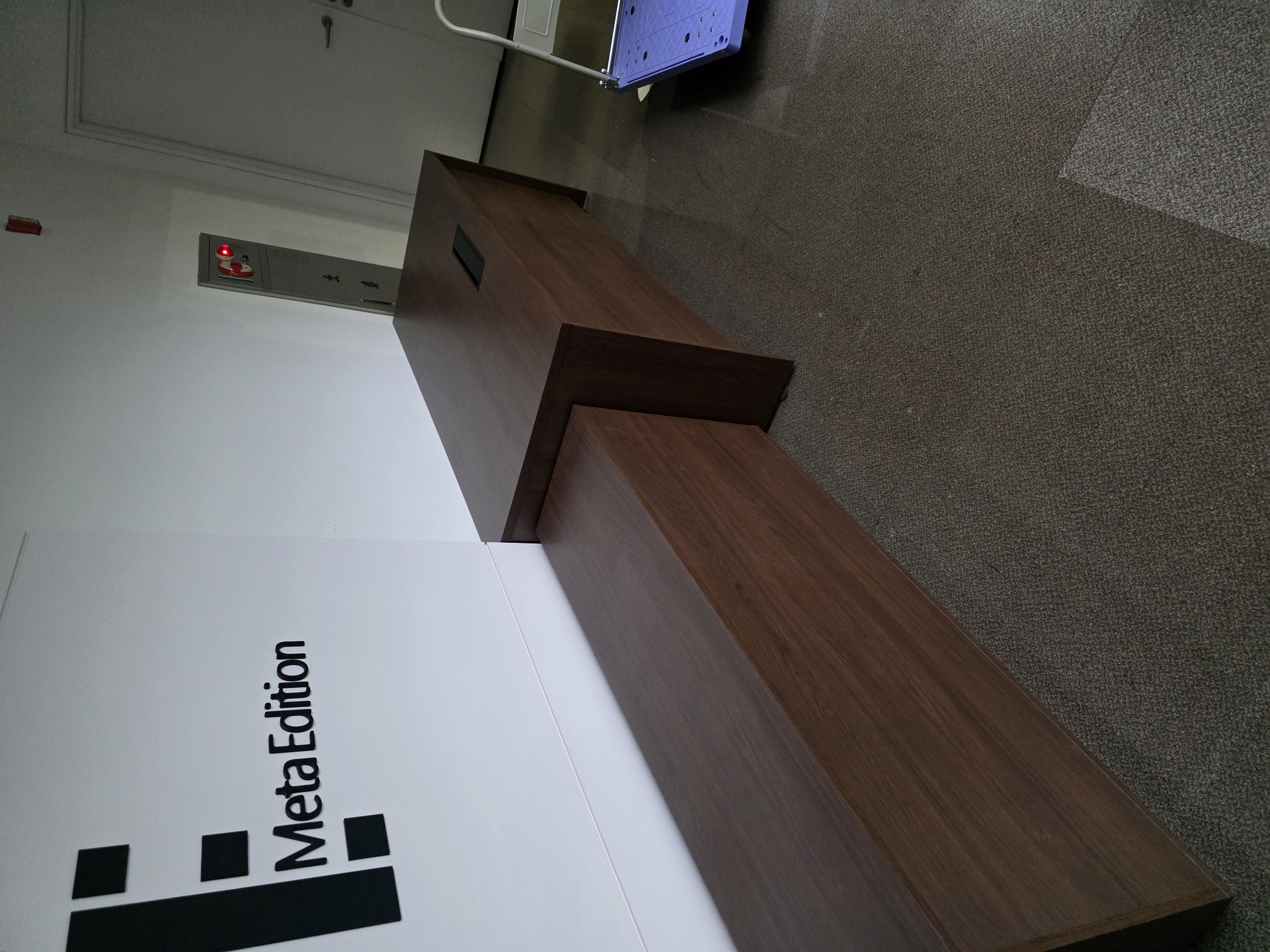 리바트 사무용 책상 서랍장 세트