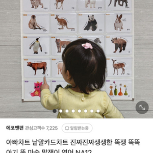 아빠차트 낱말카드 차트 na12