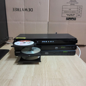 삼성 CD VCD DVD 플레이어 3대 일괄판매 (앰프