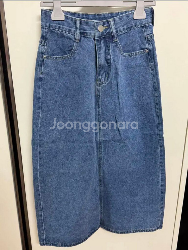 롱 청치마 s 사이즈--0