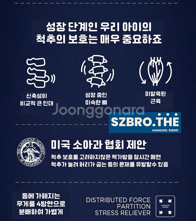 란도셀 조이조이책가방+보조가방--4