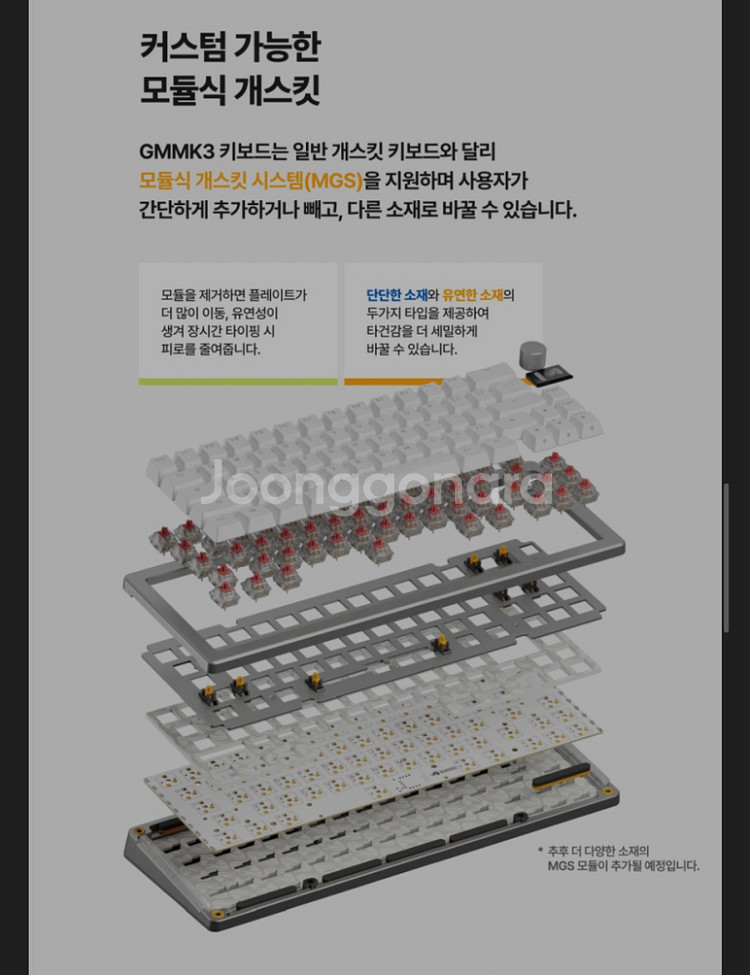 글로리어스 GMMK3 HE 65% Prebuilt 커스--3