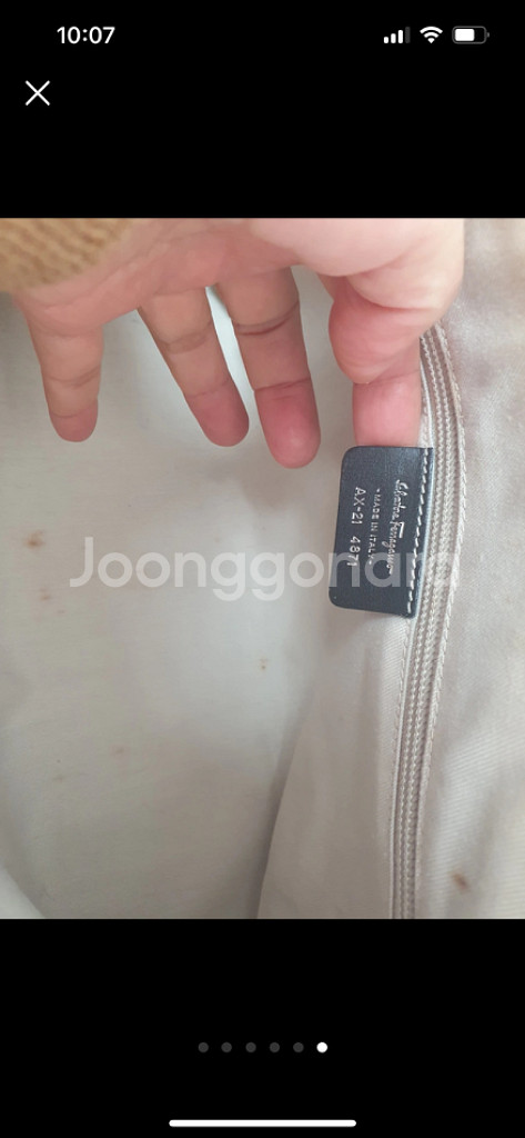 페레가모 숄더벡 가방 정품--4