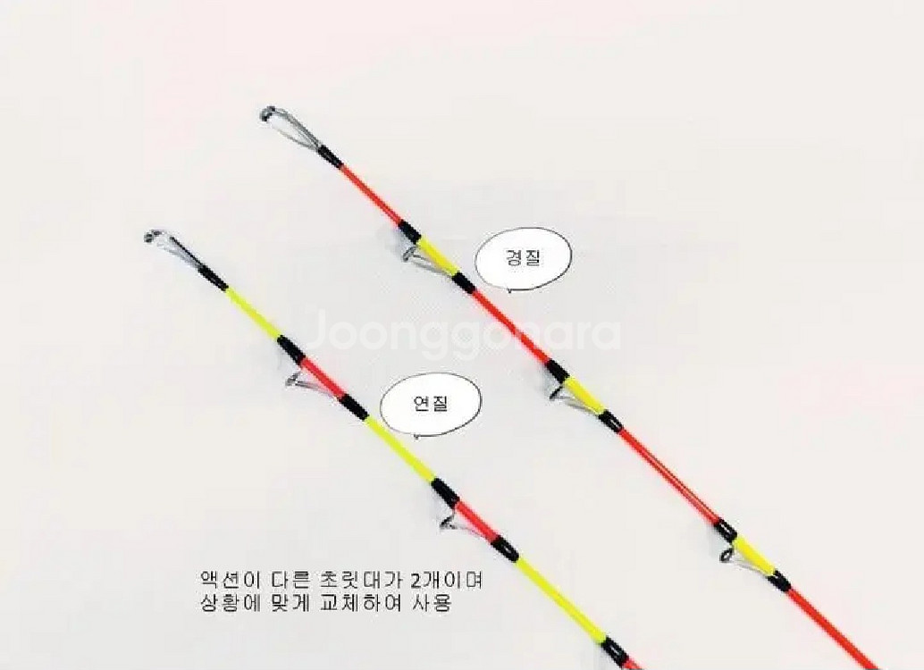해우심해갈치낚시대.선상갈치대4.8m.초릿대2개.후지가이--1