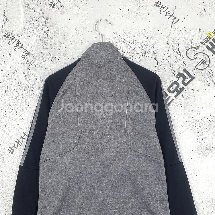 아디다스 트랙탑 집업 져지 자켓 그레이 3100014--4