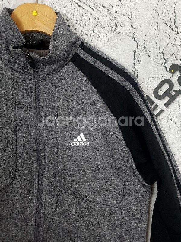 아디다스 트랙탑 집업 져지 자켓 그레이 3100014--7