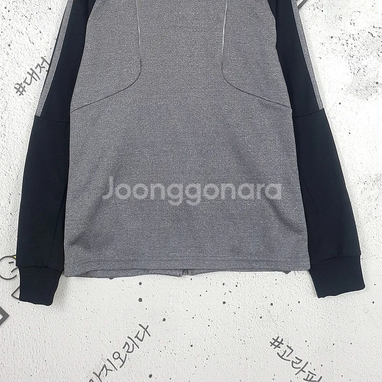 아디다스 트랙탑 집업 져지 자켓 그레이 3100014--5