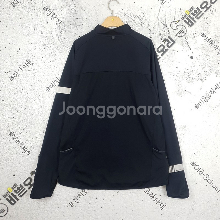 나이키 스우시 기모 져지 자켓 블랙 3100020--1