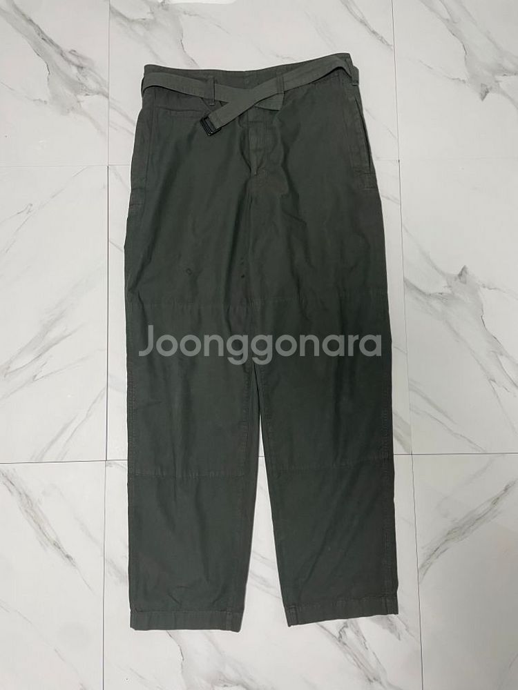 르메르 트렌치 셋업 50/48 딥포레스트--5