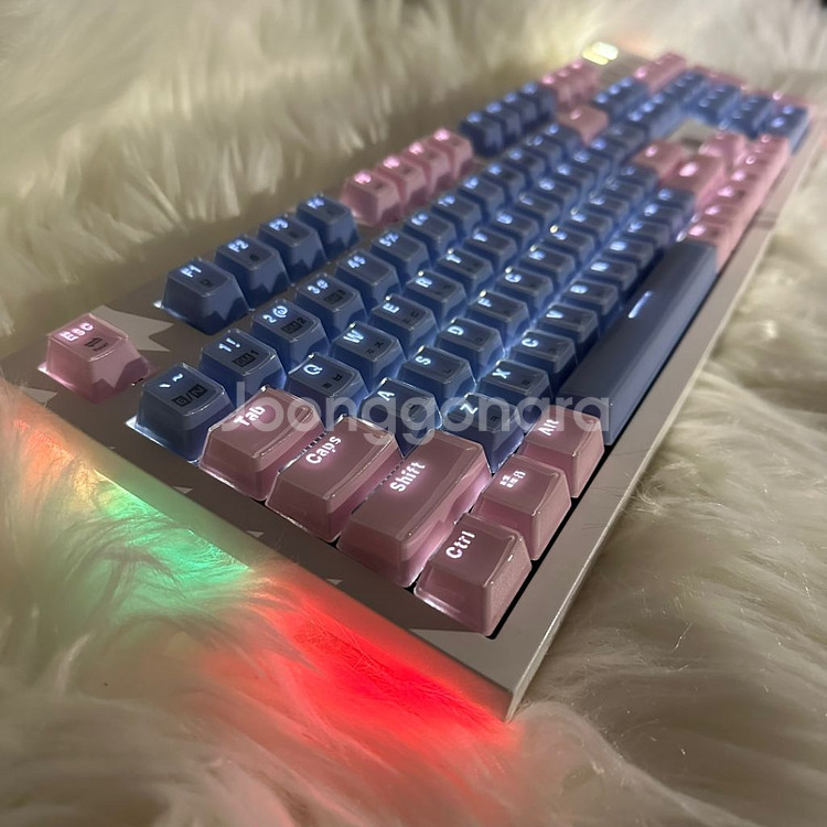 앱코 해커 k8300파스텔 크리스탈 기계식키보드 광축--1