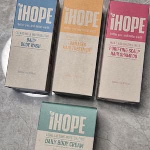 아이홉 ihope 바디워시 바디크림 헤어트리트먼트 샴푸