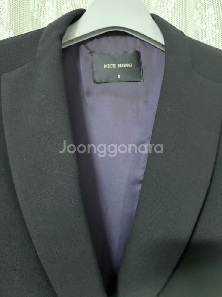 (거의 새것) 나이스홍 제작 여성 정장 자켓 아우터--1